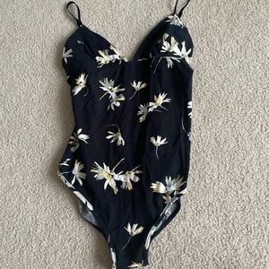 Urban outfitters floral bodysuit